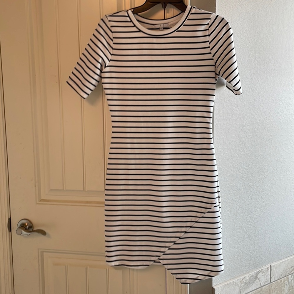 Asymmetrical hem dress